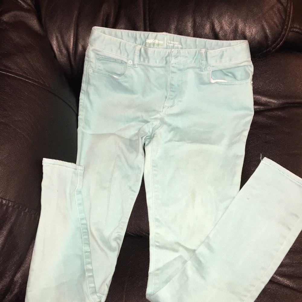 Light blue girls gap jeans